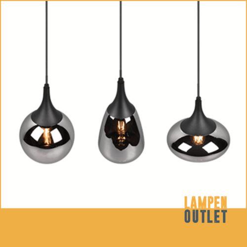 Ersatzglas Lumina Chrom bedampft, 3 Varianten