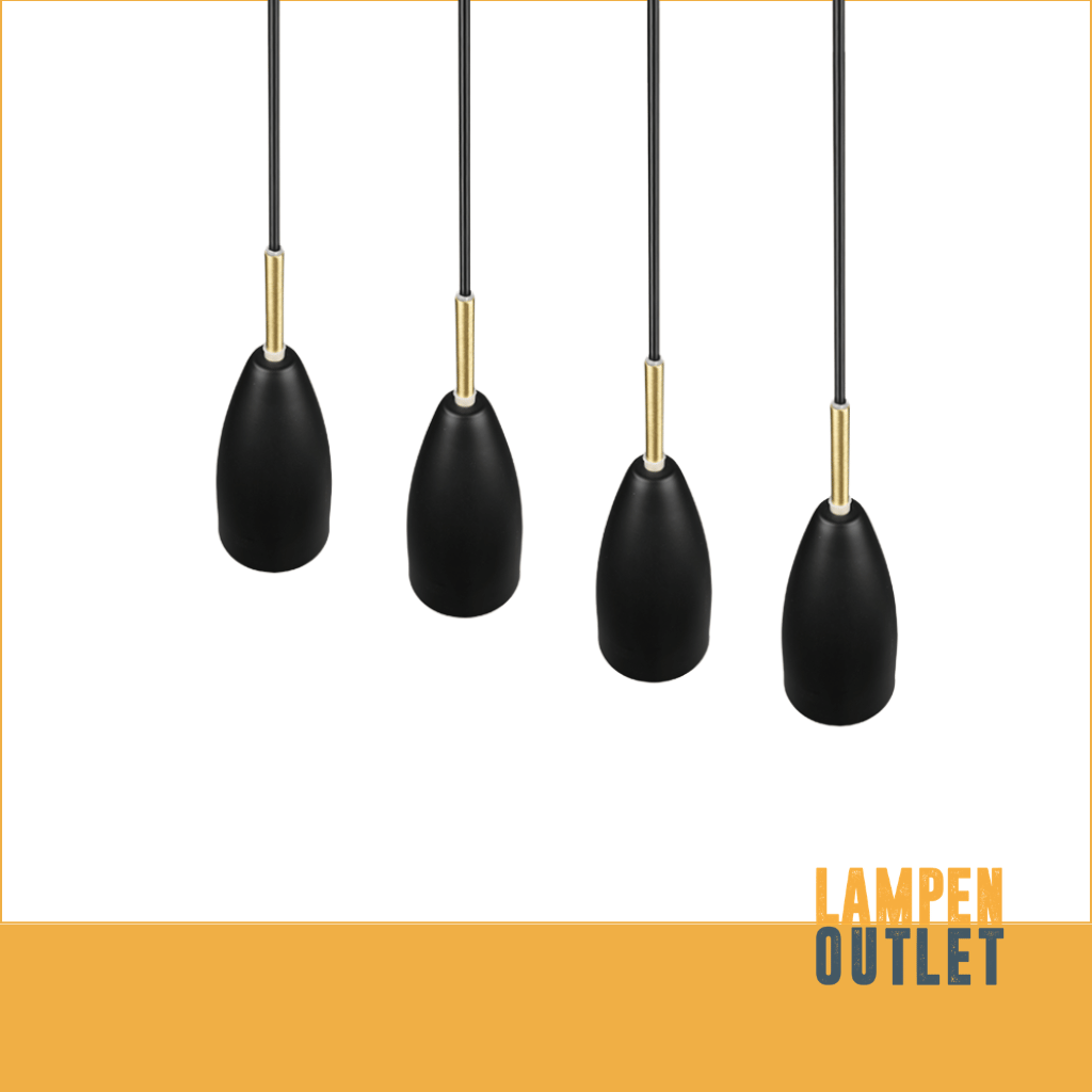 Pendelleuchte Farin, schwarz