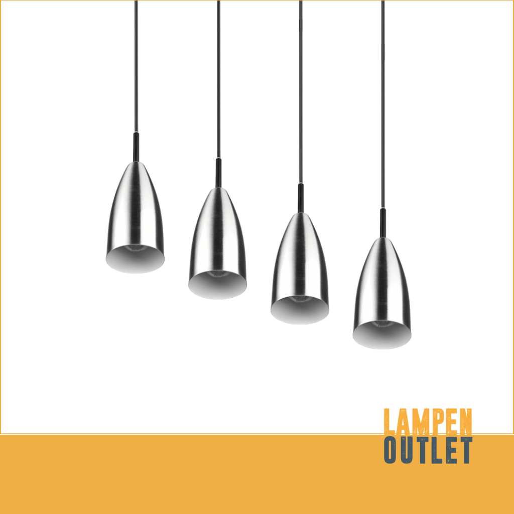 Pendelleuchte Faris, Nickel