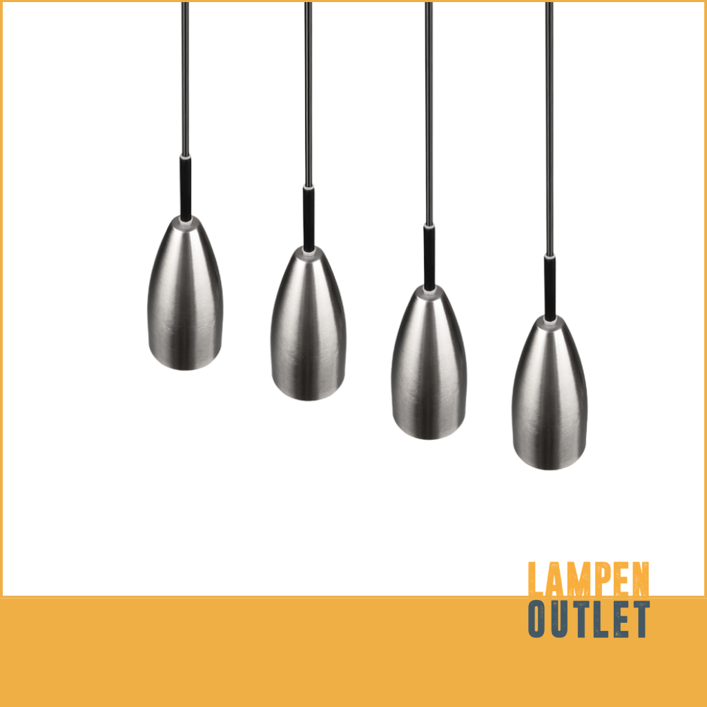 Pendelleuchte Faris, Nickel