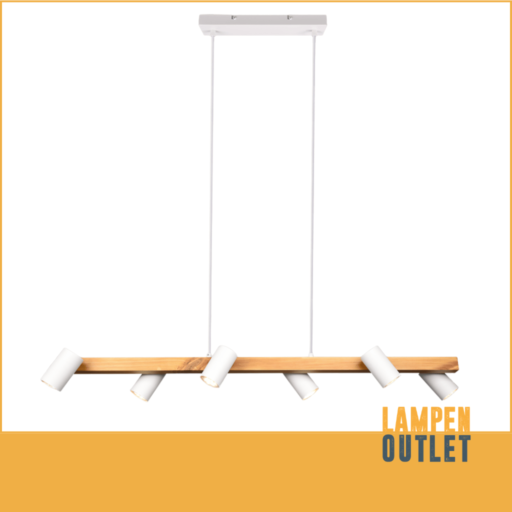 Pendelleuchte Marley, 6 fl